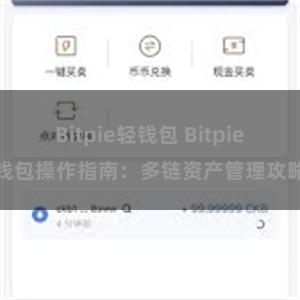 Bitpie轻钱包 Bitpie钱包操作指南：多链资产管理攻略