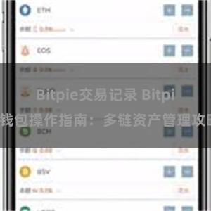 Bitpie交易记录 Bitpie钱包操作指南：多链资产管理攻略