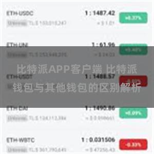 比特派APP客户端 比特派钱包与其他钱包的区别解析