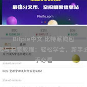 Bitpie中文 比特派钱包下载与安装教程：轻松学会，新手必看