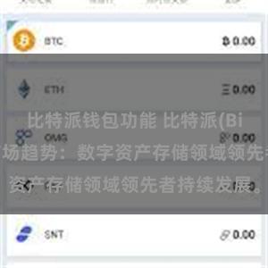 比特派钱包功能 比特派(Bitpie)钱包市场趋势：数字资产存储领域领先者持续发展。