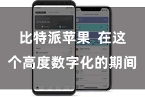 比特派苹果  在这个高度数字化的期间